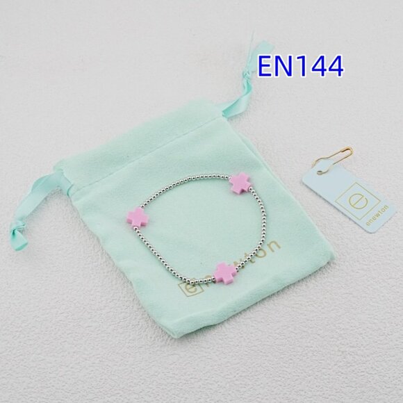 Enewton Gold Bead Cross Bracelet